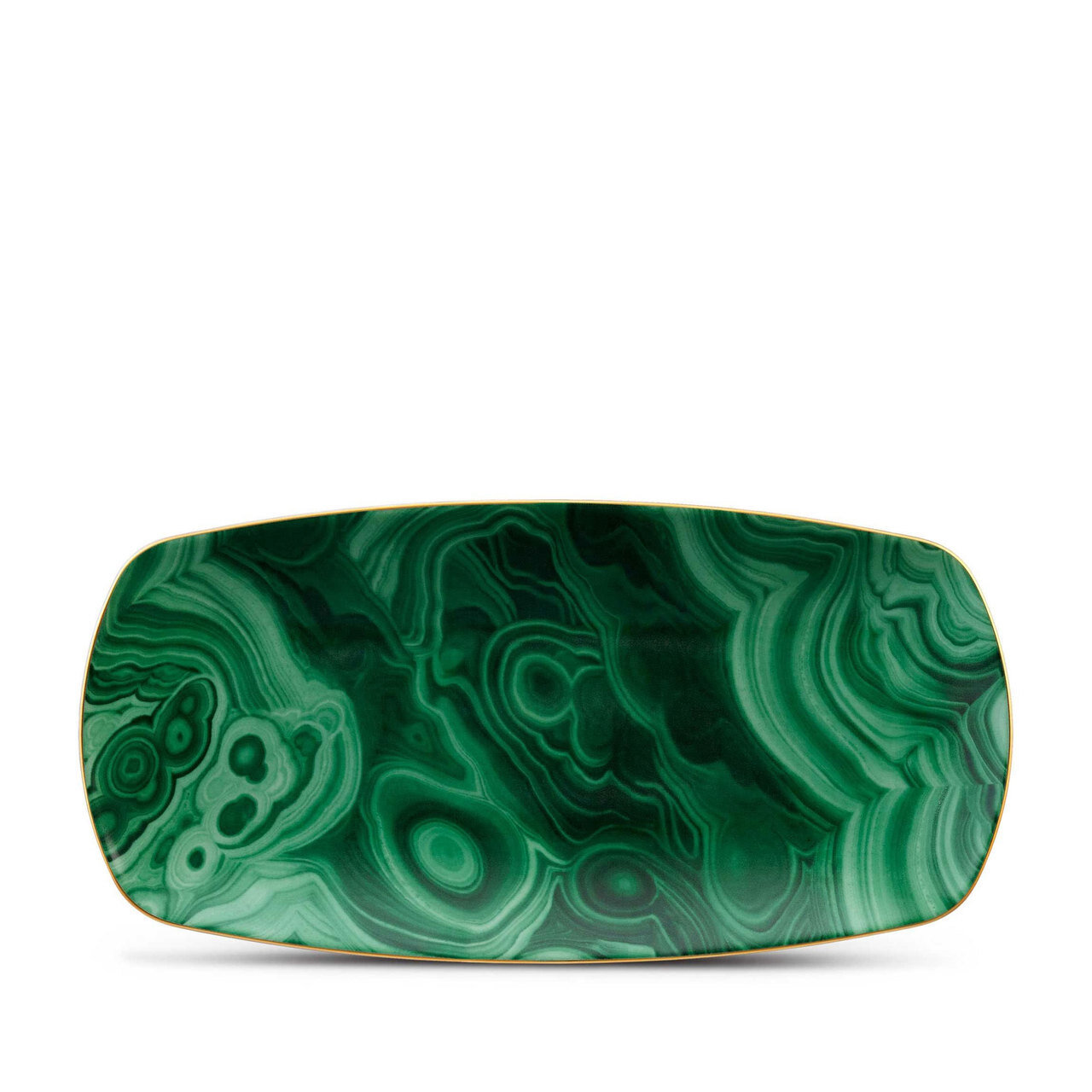 L&#39;Objet Malachite Rectangular Tray Medium, MPN: DAC714,