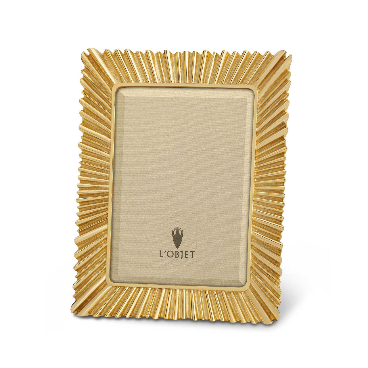 L'Objet Ray 5 x 7 Inch Gold Picture Frame