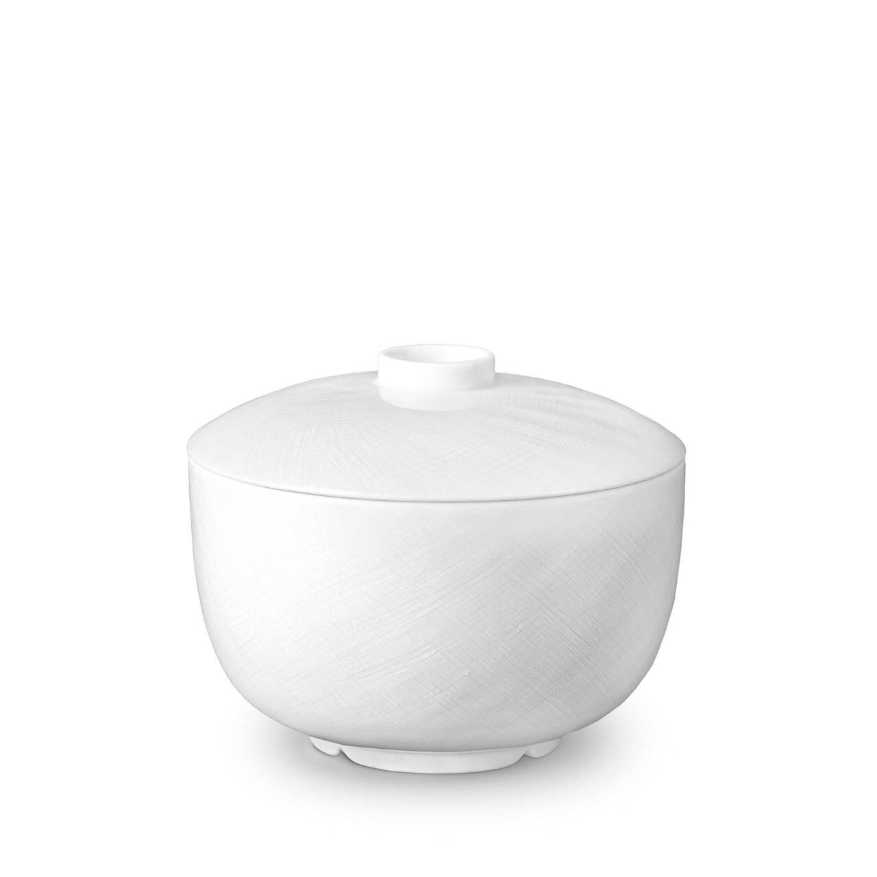 L'Objet Han Rice Bowl with Lid White