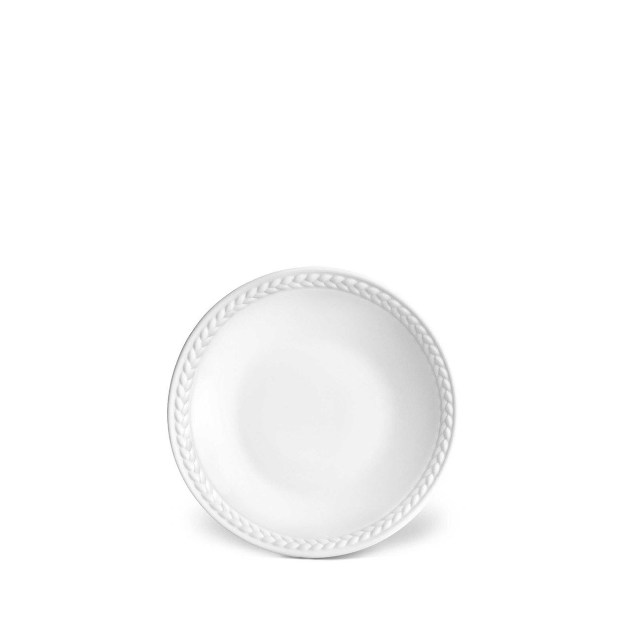 L'Objet Han Sauce Dish Spoon Rest White