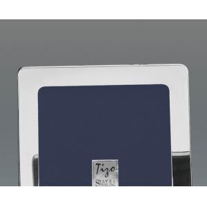 Tizo Plain 5 x 7 Inch Sterling Silver Picture Frame, MPN: 1915-57,