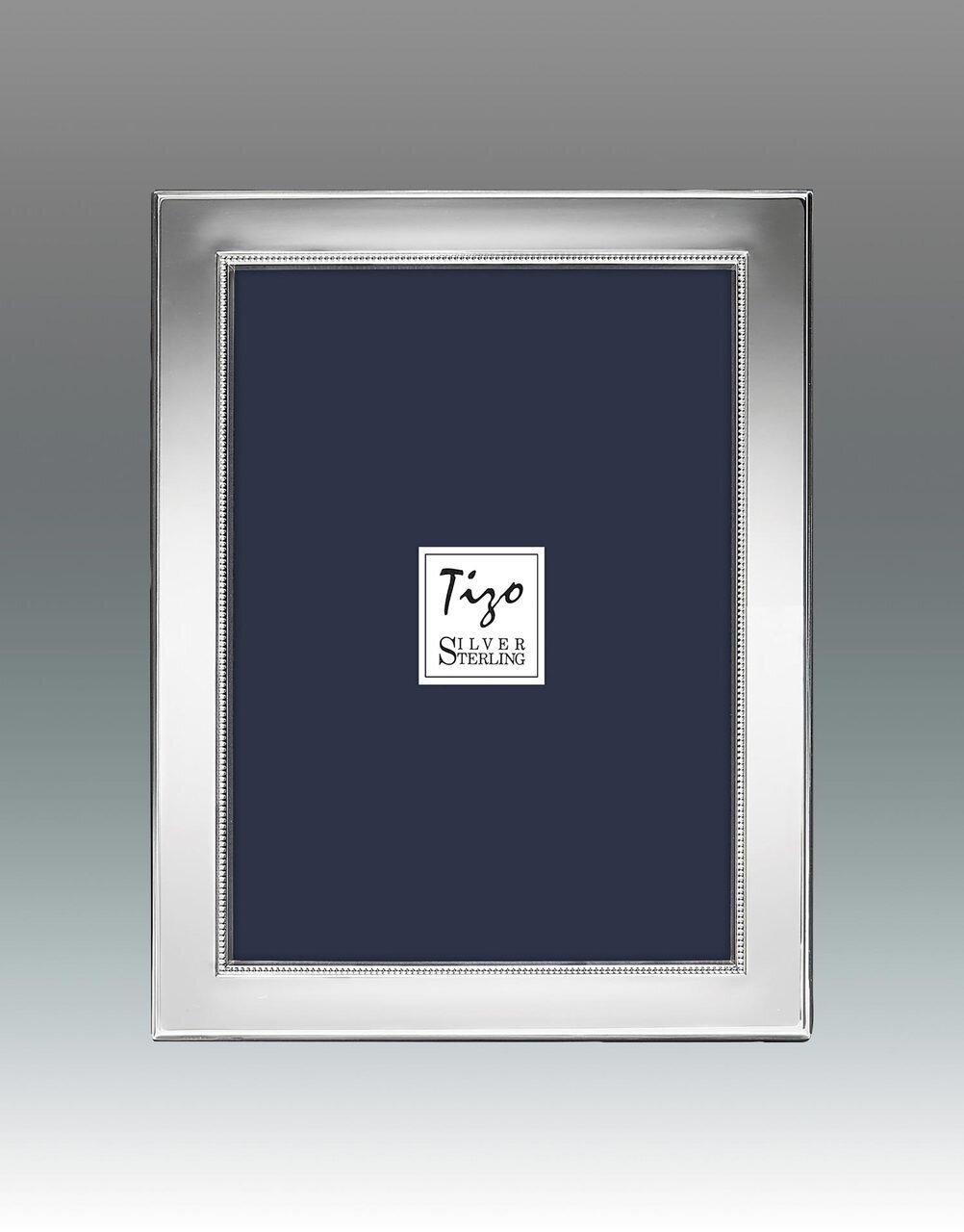 Tizo Perfect Inner Bead 4 x 6 Inch Sterling Silver Picture Frame