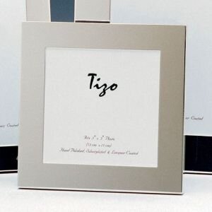 Tizo Thick Simple 4 x 6 Inch Silver Plated Picture Frame, MPN: 1010-46,