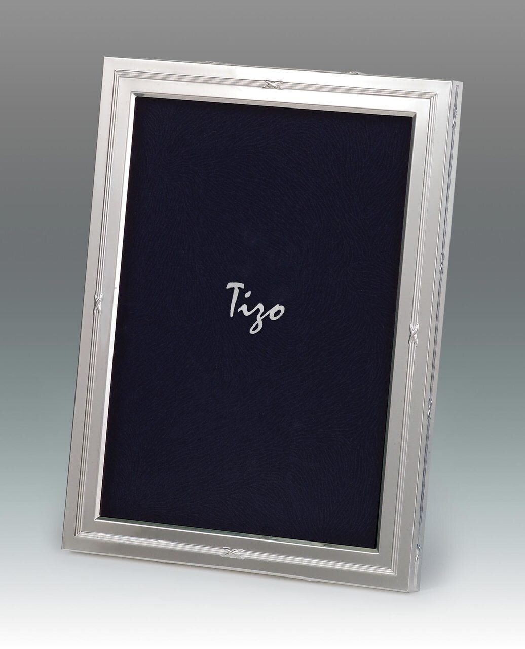 Tizo Papions 4 x 6 Inch Silver Plated Picture Frame