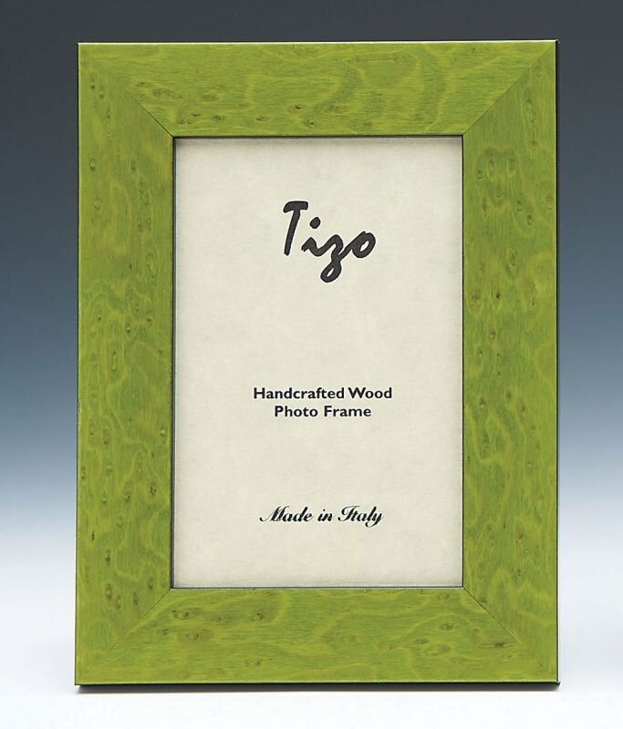 Tizo Ocean 4 x 6 Inch Wood Picture Frame - Green