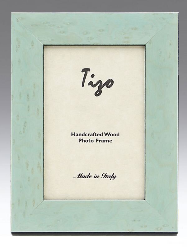 Tizo Ocean 4 x 6 Inch Wood Picture Frame - Pistachio