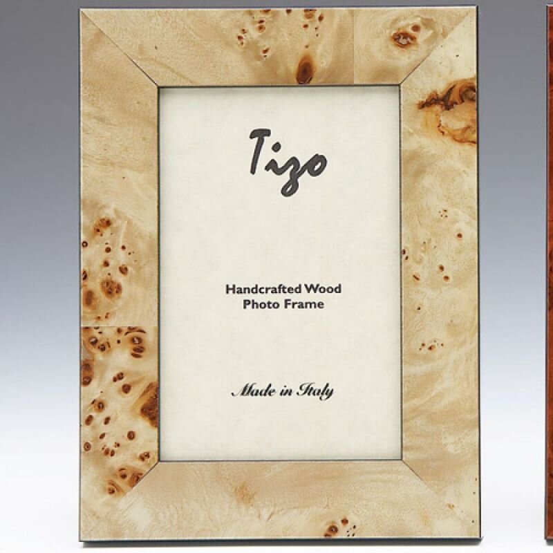 Tizo Ocean 4 x 6 Inch Double Vertical Wood Picture Frame - Tan, MPN: 340TAN-46DH,