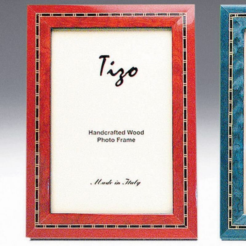 Tizo Persia 4 x 6 Inch Wood Picture Frame - Red