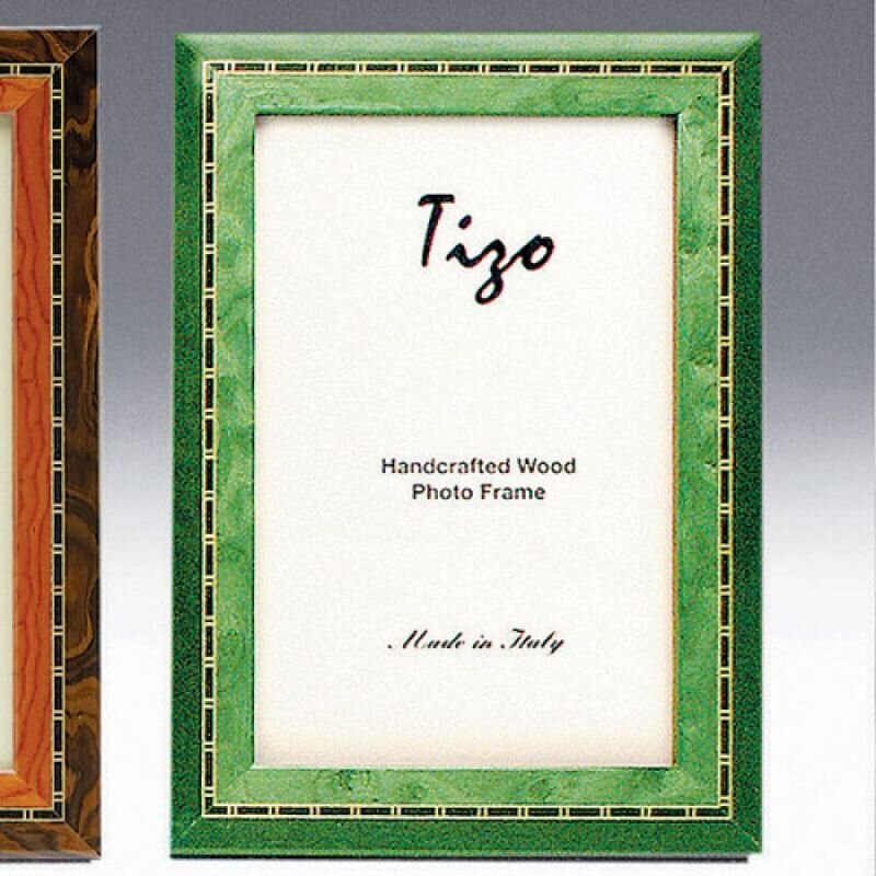 Tizo Persia 4 x 6 Inch Wood Picture Frame - Green