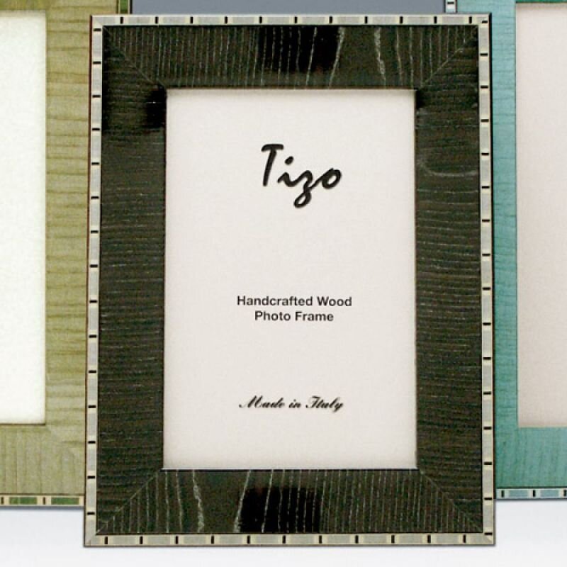 Tizo Marble 4 x 6 Inch Wood Picture Frame - Black, MPN: FR30BLK-46,