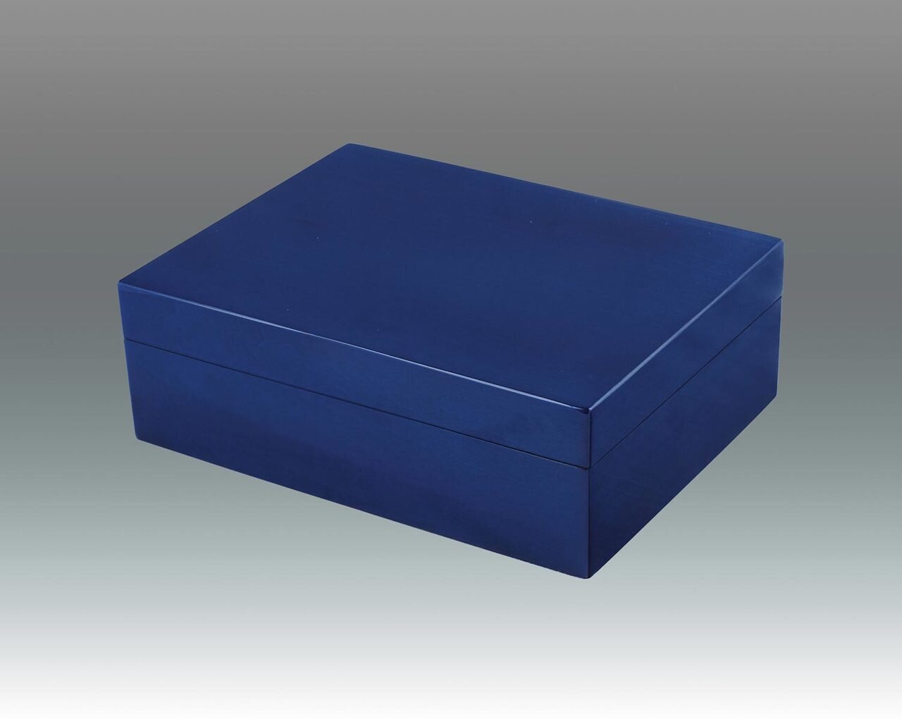 Tizo Wooden Box 8 x 6 x 3 Inch NC13BLUBX - Blue