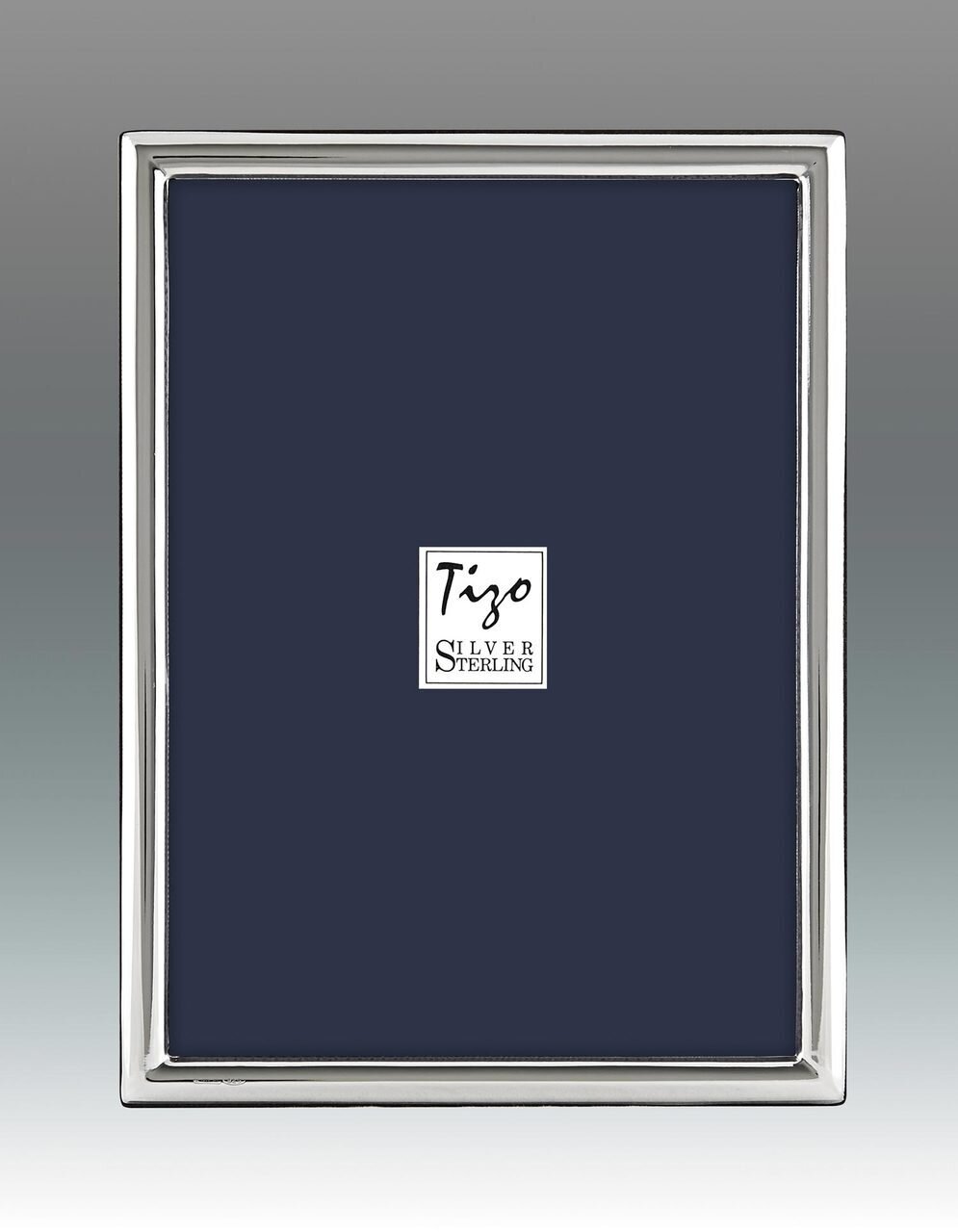 Tizo 4 x 6 Inch Thin Elegante Sterling Silver Picture Frame