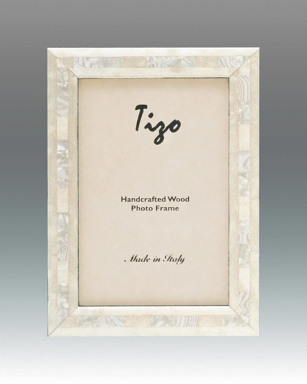 Tizo 4 x 6 Inch Occean Pearls Wood Picture Frame