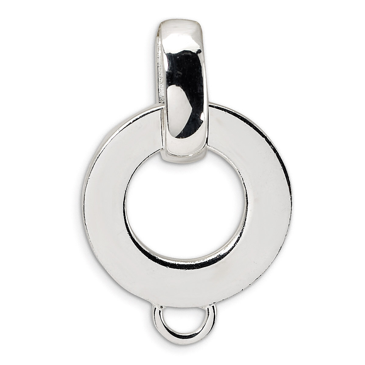 Charm Holder Pendant Sterling Silver QCC101