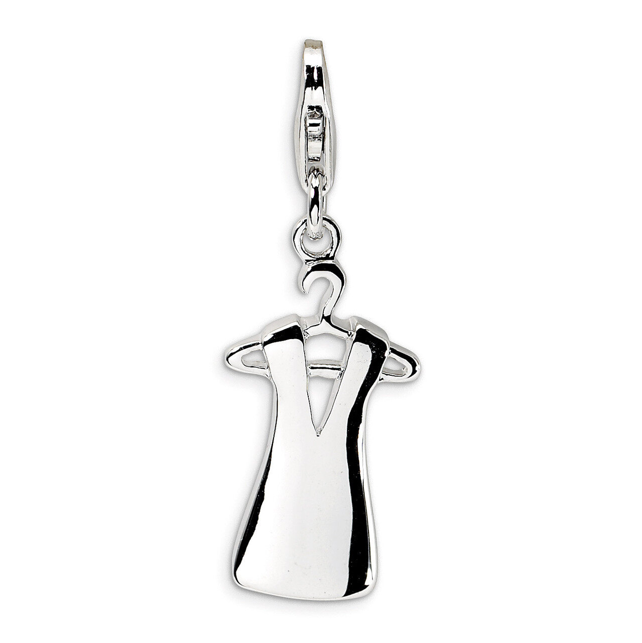 Dreon Hanger Charm Sterling Silver QCC209 by Amore La Vita, MPN: QCC209, 883957331669