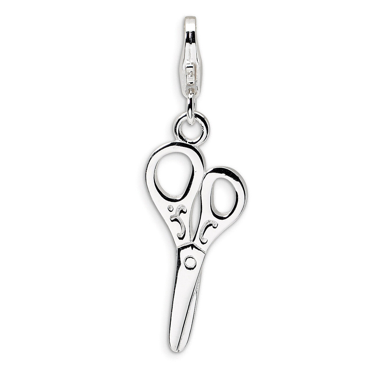 Polished SciSterling Silverors Charm Sterling Silver QCC294 by Amore La Vita, MPN: QCC294, 88395733…