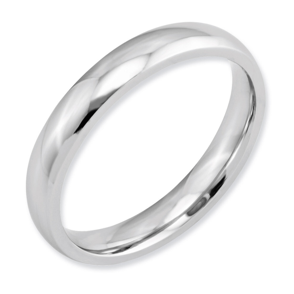 Polished 4mm Band - Cobalt CC24 by Chisel, MPN: CC24, 886774026756