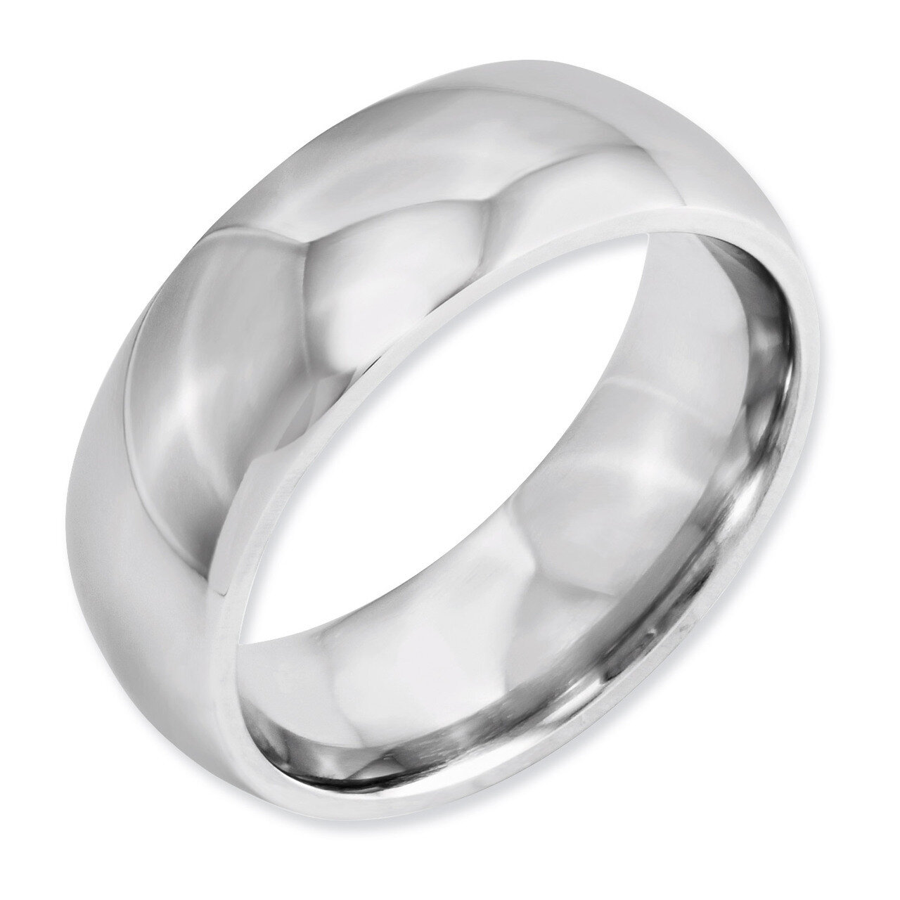 Polished 8mm Band - Cobalt CC28 by Chisel, MPN: CC28, 886774027241