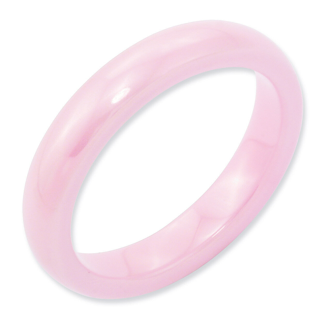 Pink 4mm Polished Band - Ceramic CER32 by Chisel, MPN: CER32, 883957223667