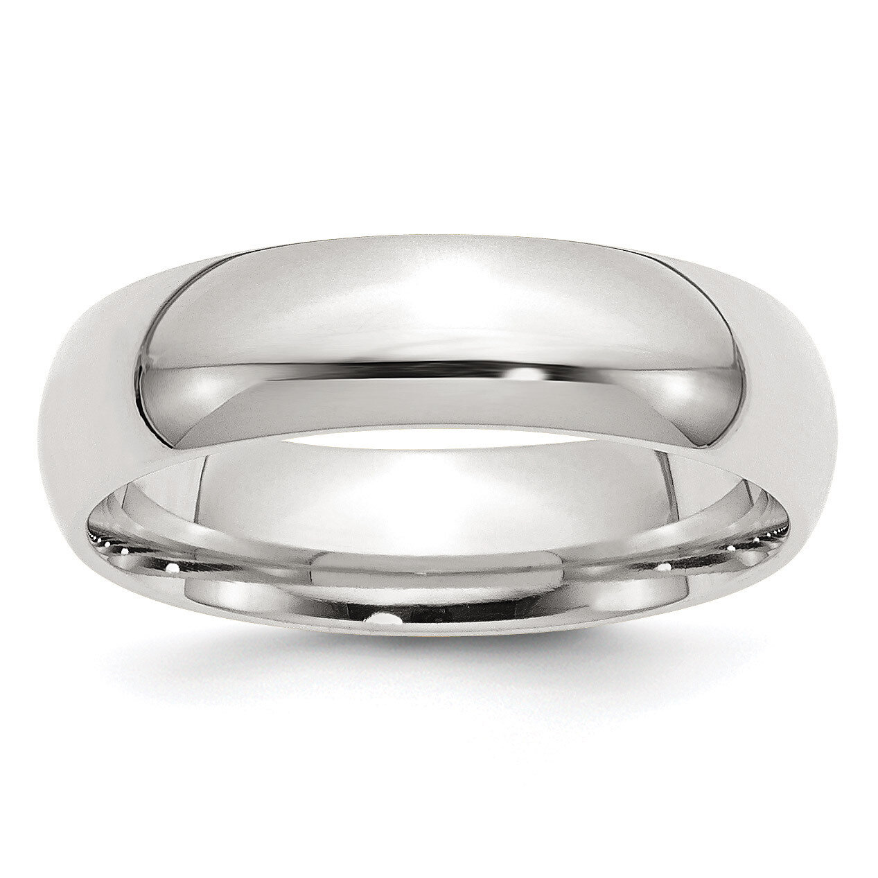 6mm Comfort Fit Band - Sterling Silver QCF060 by Chisel, MPN: QCF060, 712273691051