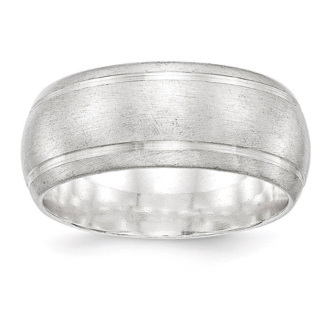 9mm Satin Finish Band - Sterling Silver QSFB090 by Chisel, MPN: QSFB090, 883957257181
