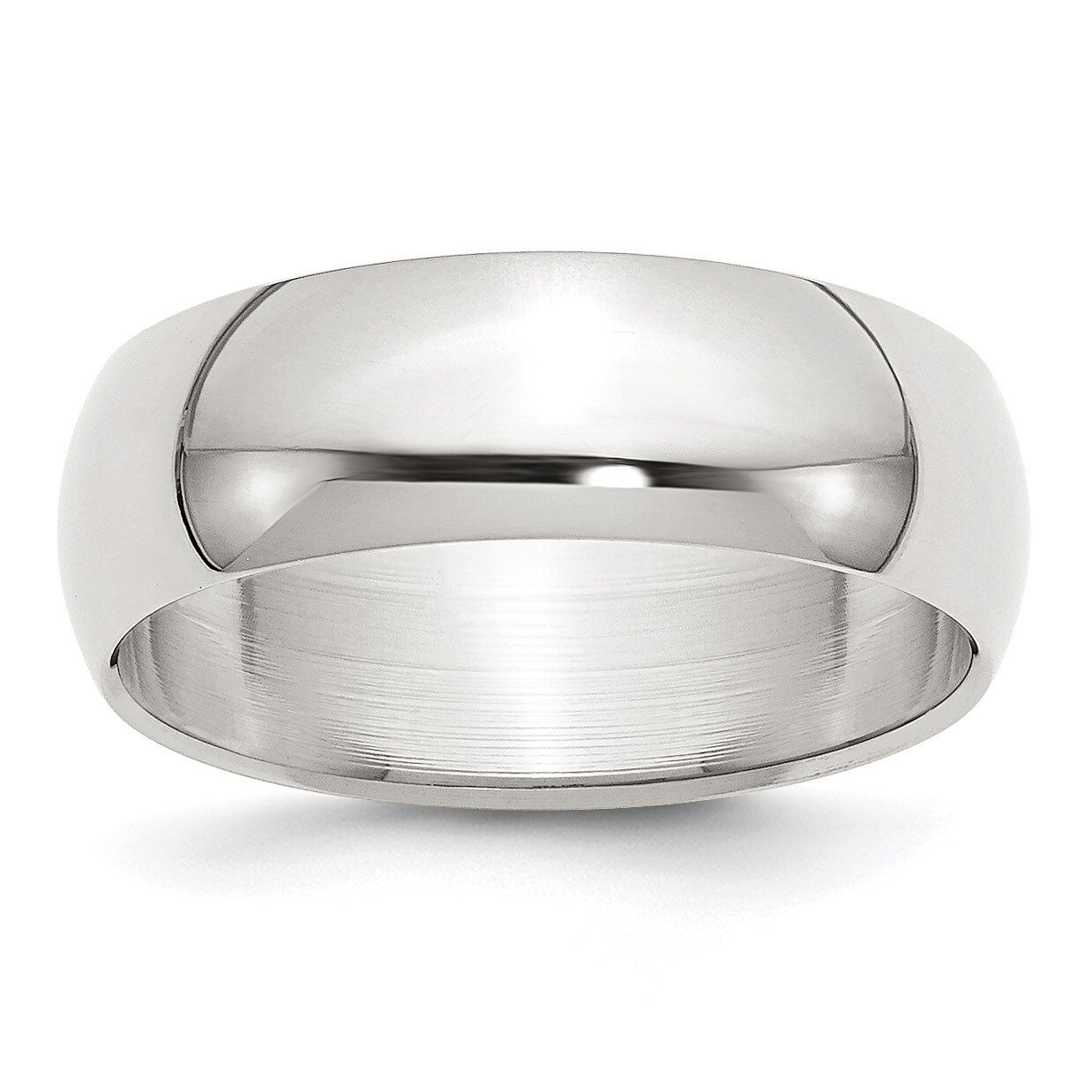 7mm Half-Round Band - Sterling Silver QWH070 by Chisel, MPN: QWH070, 883957260068