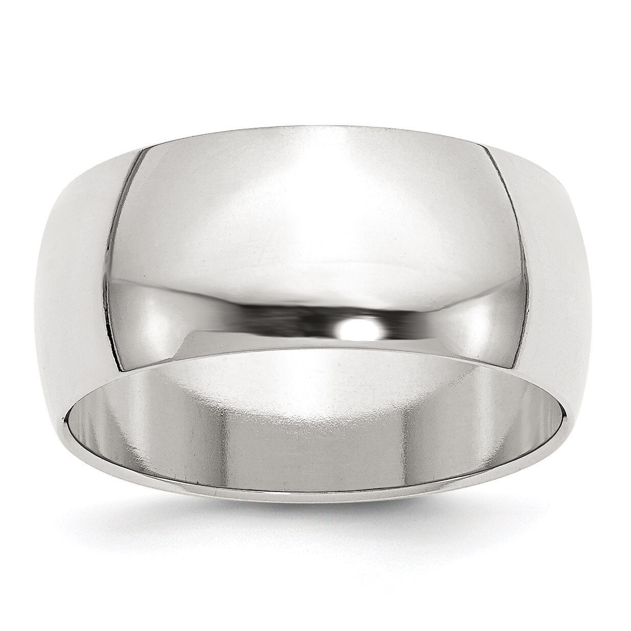 9mm Half-Round Band - Sterling Silver QWH090 by Chisel, MPN: QWH090, 883957260259