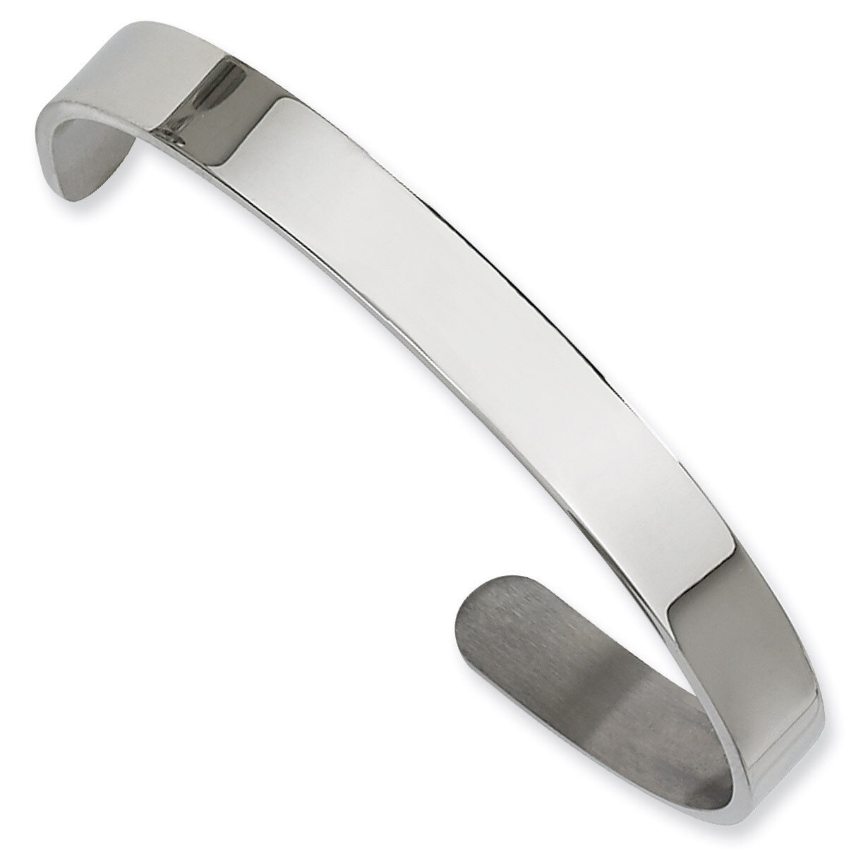 Polished Cuff Bangle - Stainless Steel SRB260 by Chisel, MPN: SRB260, 883957746036