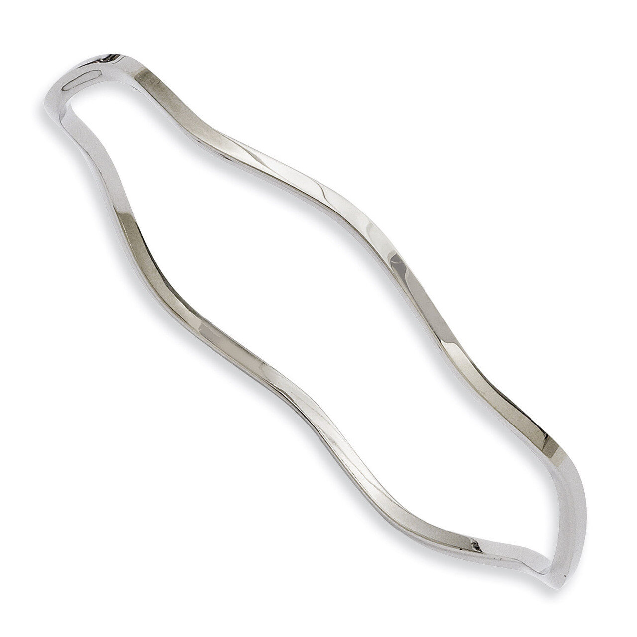 Scalloped Bangle - Stainless Steel SRB855 by Chisel, MPN: SRB855, 886774993157