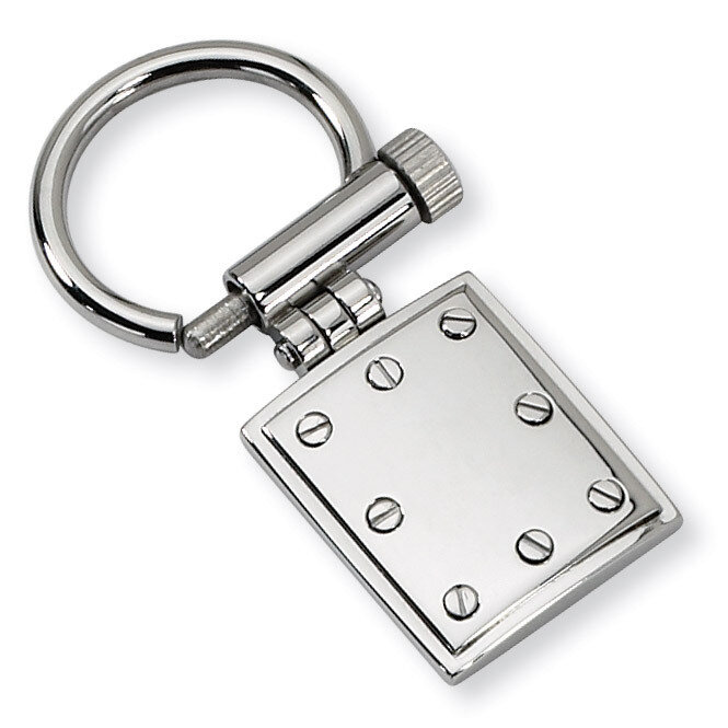 Polished Key Chain - Stainless Steel SRK121 by Chisel, MPN: SRK121, 883957747743