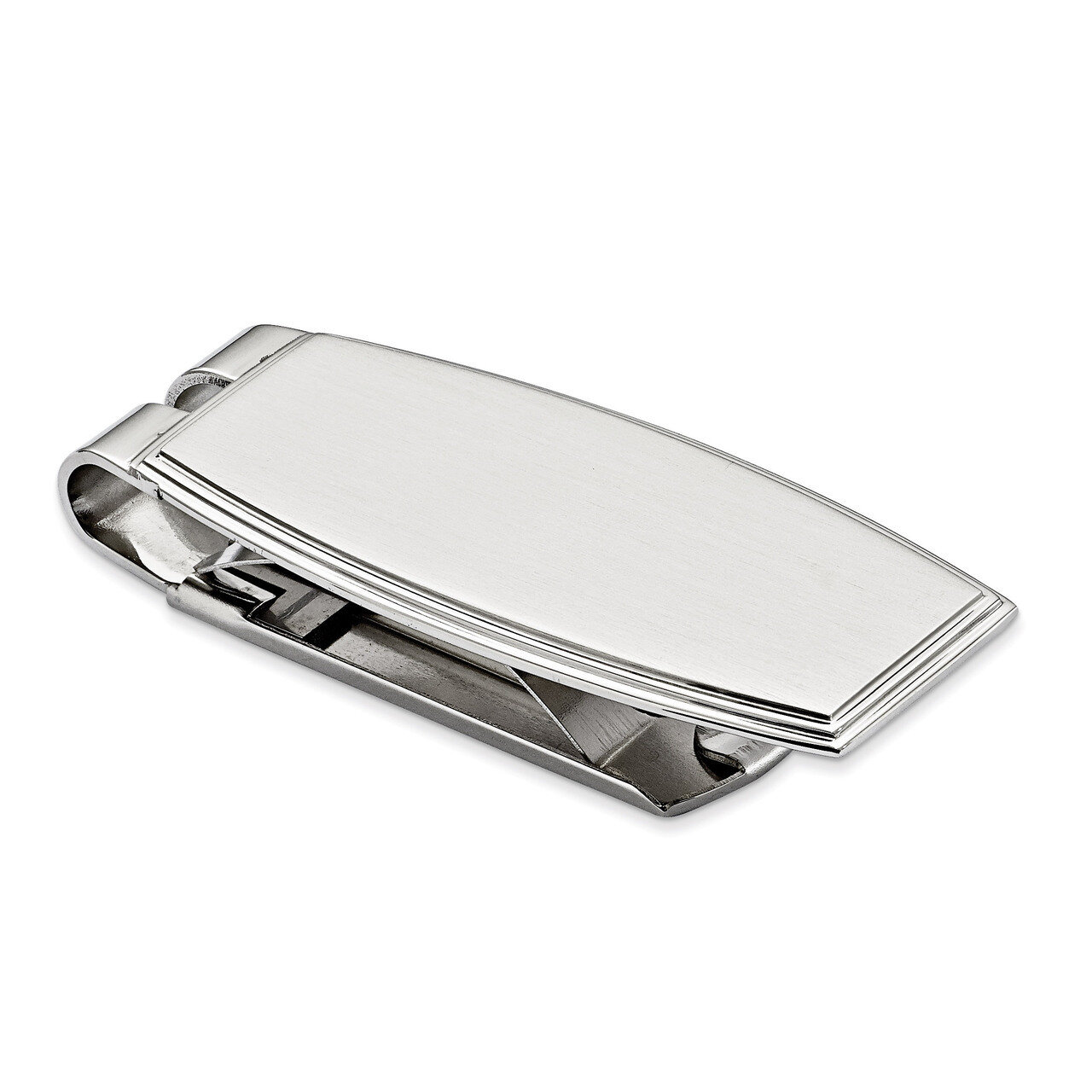 Brushed and Polished Money Clip - Stainless Steel SRM126 by Chisel, MPN: SRM126, 883957737485