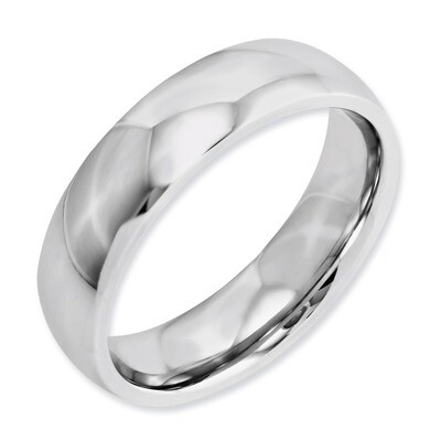 Polished 6mm Band - Cobalt CC26 by Chisel, MPN: CC26, 886774027043