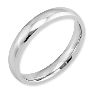 Polished 4mm Band - Cobalt CC24 by Chisel, MPN: CC24, 886774026756