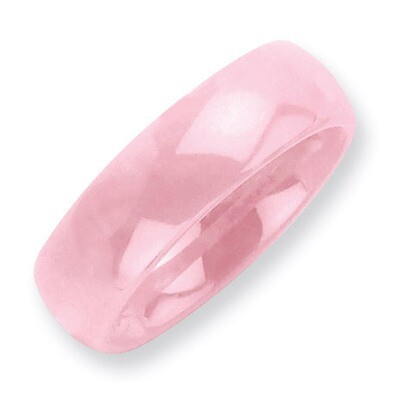 Pink 6mm Polished Band - Ceramic CER34 by Chisel, MPN: CER34, 883957223827