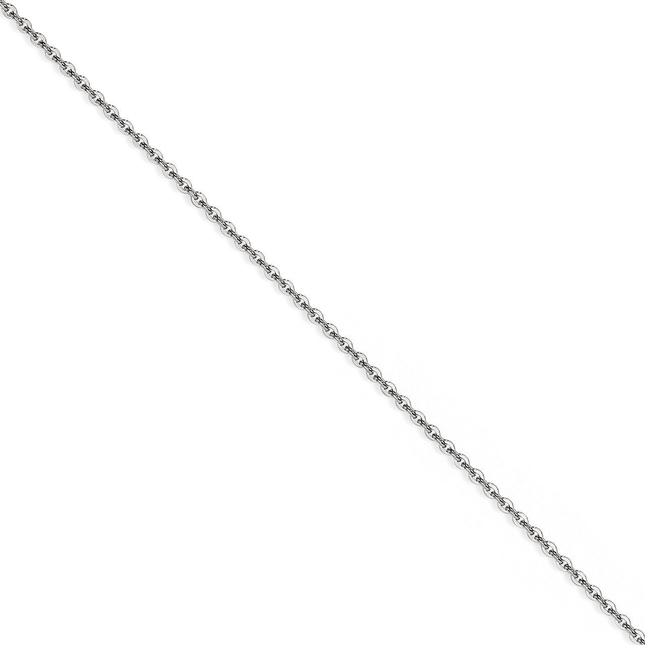 2.30mm 16 Inch Cable Chain - Stainless Steel SRN228
