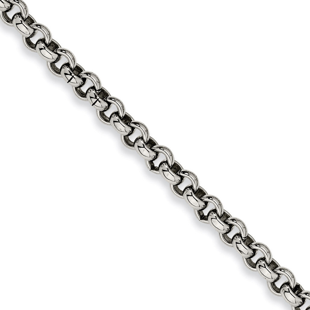 8mm Rolo Chain - Stainless Steel SRN232