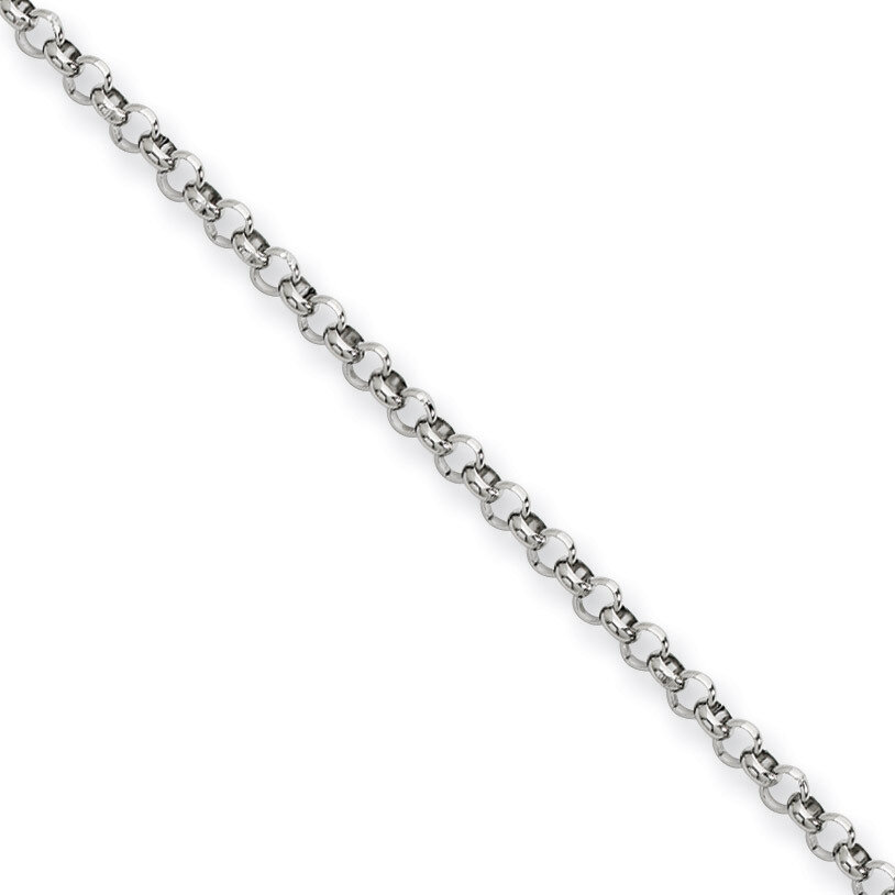 3.90mm 18 Inch Rolo Chain - Stainless Steel SRN653