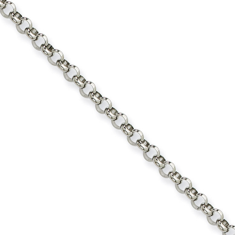 4.60mm 18 Inch Rolo Chain - Stainless Steel SRN654