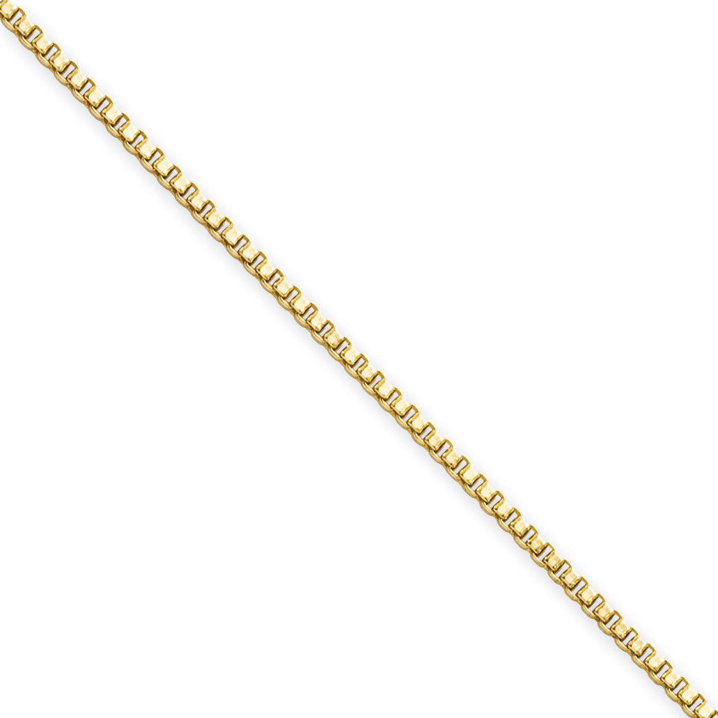 IP Gold-plated 1.5mm 18 Inch Box Chain - Stainless Steel SRN662GP by Chisel, MPN: SRN662GP, 8839575…