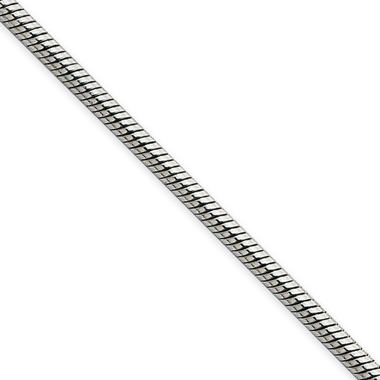 2.4mm 20 Inch Snake Chain - Stainless Steel SRN669