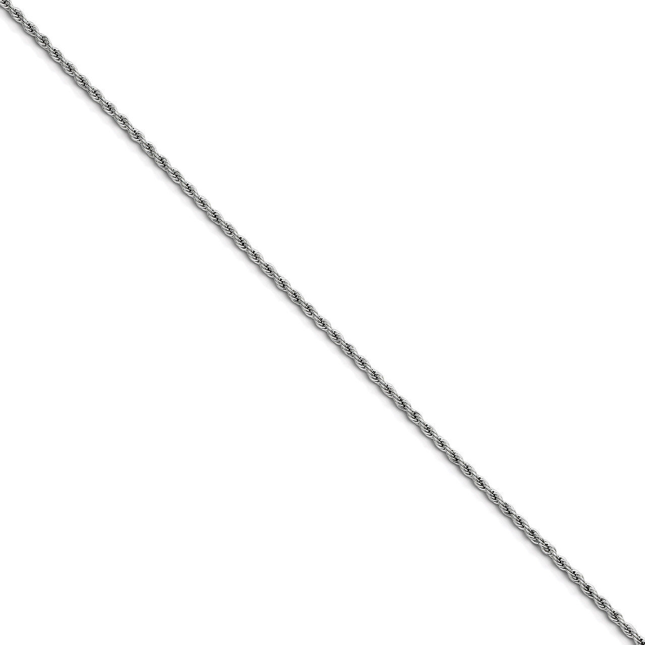 2.3mm 16 Inch Rope Chain - Stainless Steel SRN672 by Chisel, MPN: SRN672, 886774042824