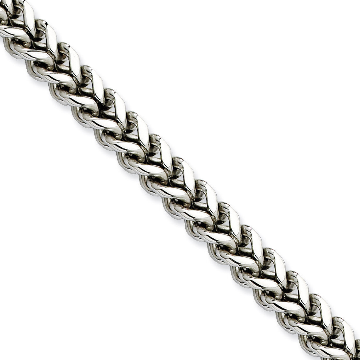 6.75mm 22 Inch Franco Chain - Stainless Steel SRN684 by Chisel, MPN: SRN684, 886774043241