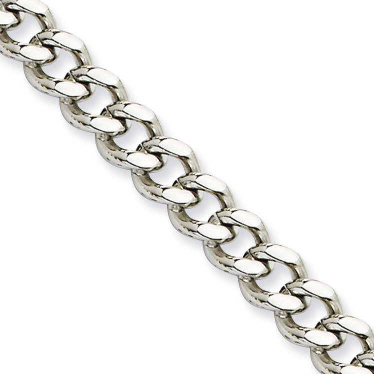 6.75mm 20 Inch Curb Chain - Stainless Steel SRN689