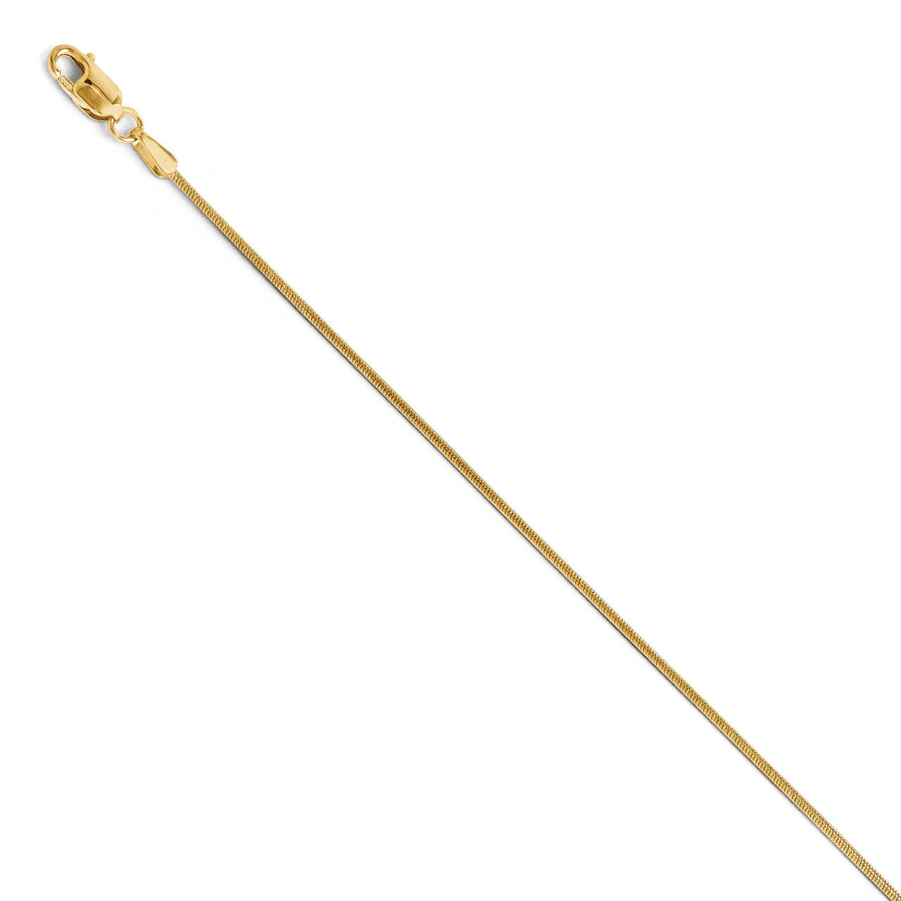 Leslie&#39;s 1mm Snake Chain 18 Inch - 14k Gold HB-1529-18, MPN: 1529-18, 886774995724