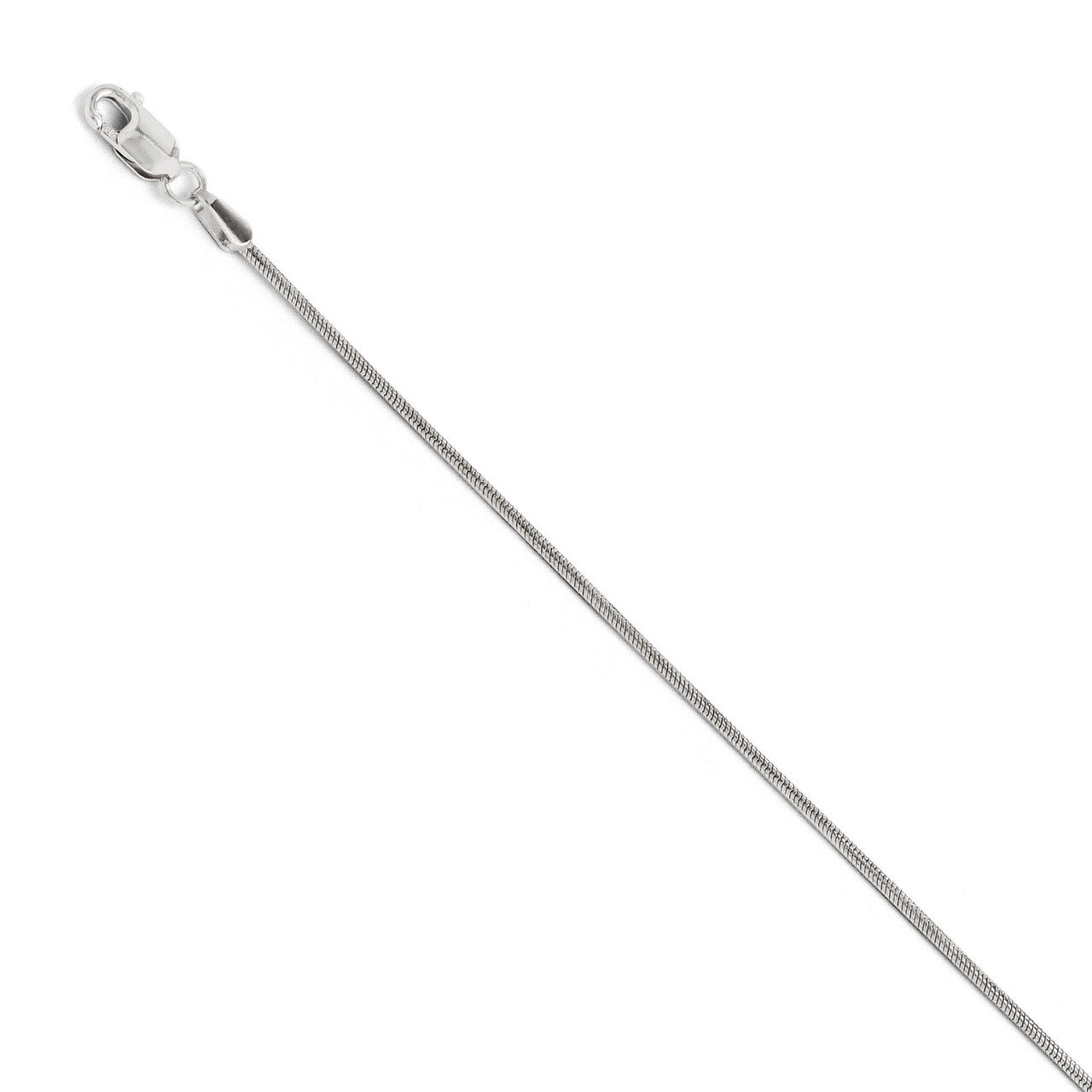Leslie&#39;s Snake Chain 18 Inch - 14k White Gold HB-1562-18, MPN: 1562-18, 886774995762