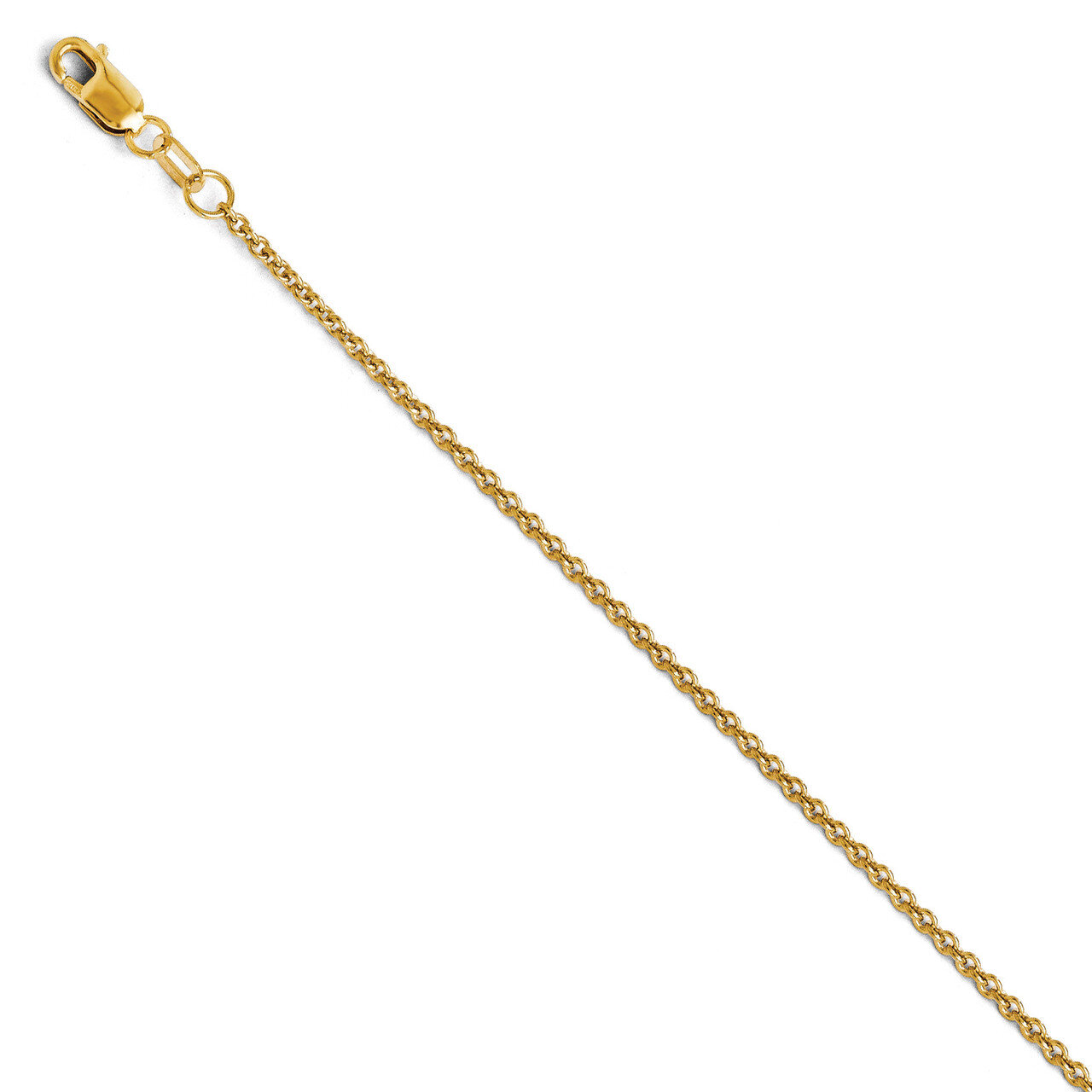 Leslie&#39;s Round Cable Chain 16 Inch - 14k Gold HB-1704-16, MPN: 1704-16, 886774995885