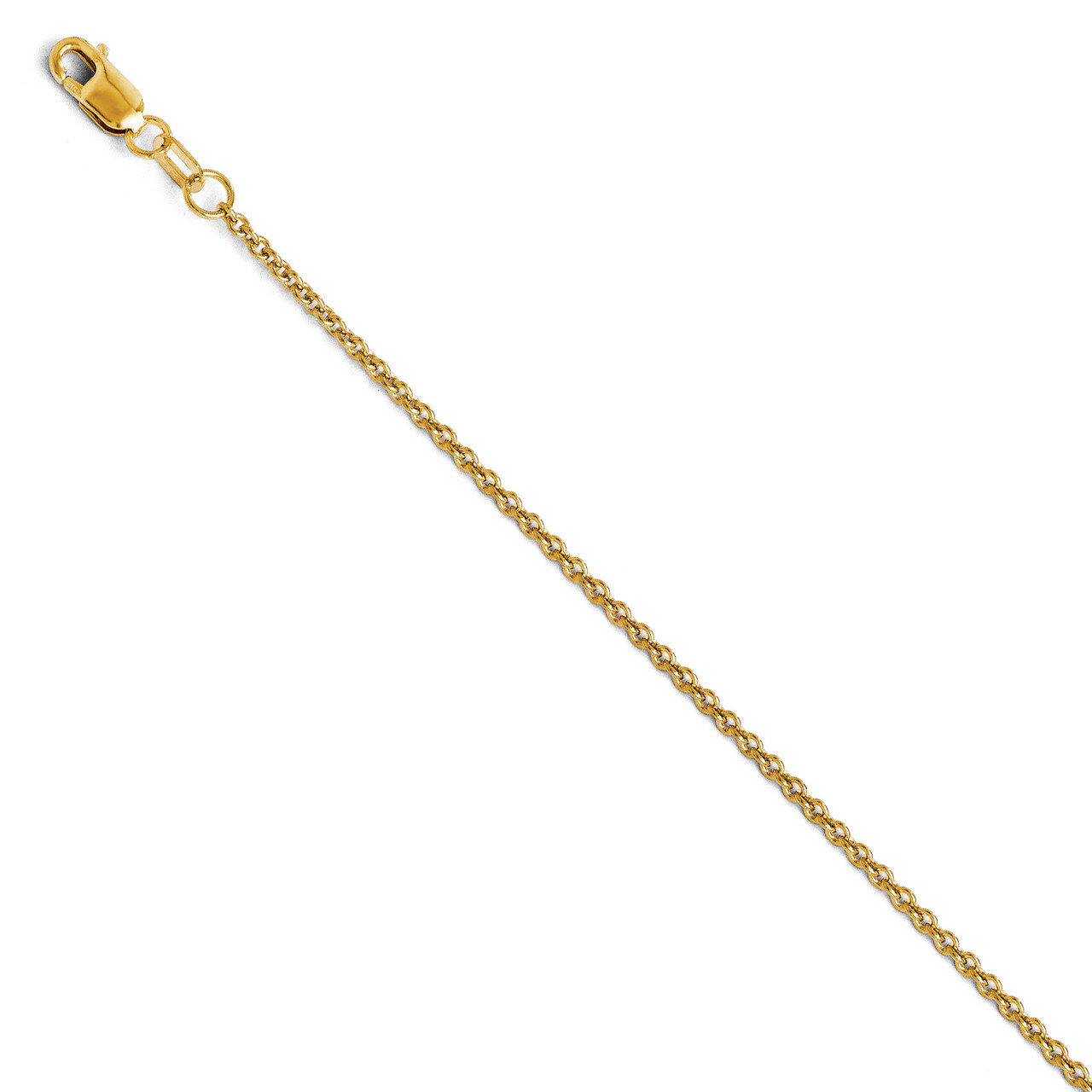 Round Cable Chain 18 Inch - 14k Gold HB-1704-18