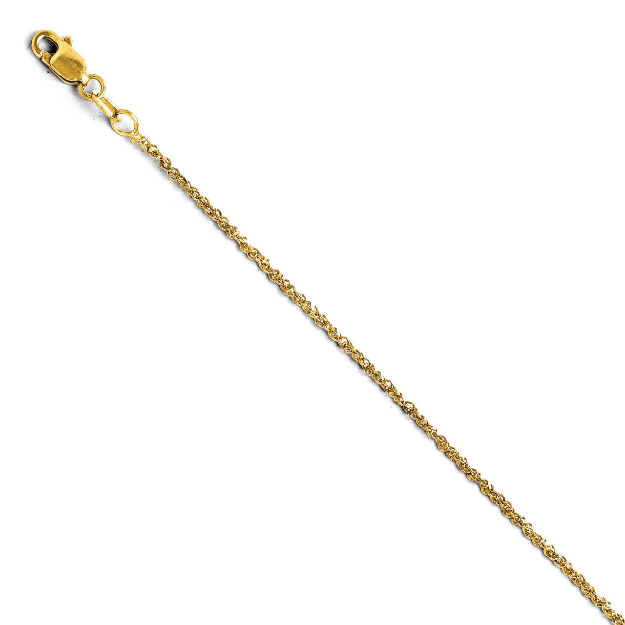 Sparkle Singapore Chain 18 Inch - 14k Gold HB-1830-18