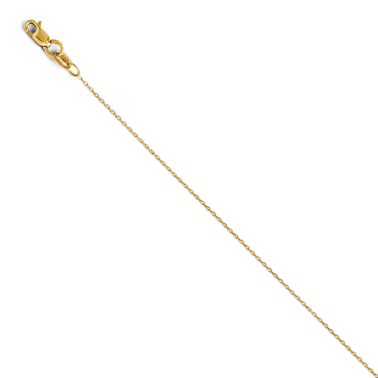 Round Cable Chain 18 Inch - 14k Gold HB-3054-18
