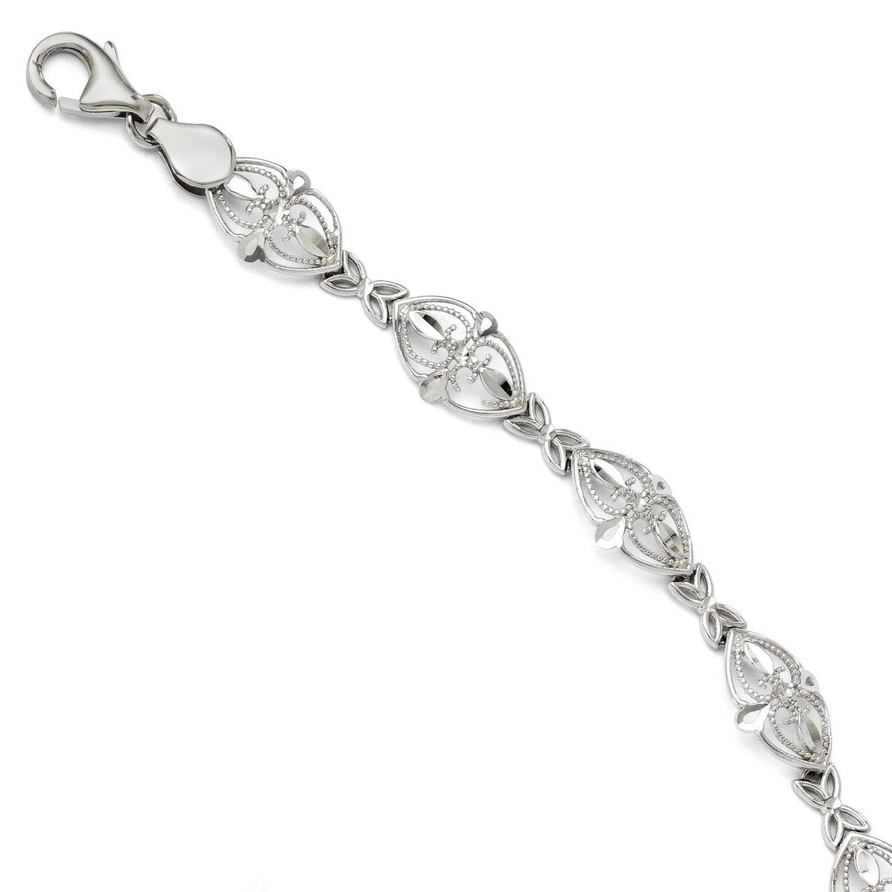 Leslie&#39;s Bracelet 7 Inch - 14k White Gold HB-3662-7, MPN: 3662-7, 886774568492